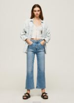 נשים 4N8XB90 Pepe Jeans דֵנִים ג'ינס בגזרה רחבה של לקסה בגובה מותן