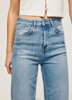 ⁦נשים 4N8XB90 Pepe Jeans דֵנִים ג'ינס בגזרה רחבה של לקסה בגובה מותן⁩ – תמונה ⁦3⁩