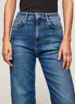 ⁦נשים 4N8XB91 Pepe Jeans דֵנִים ג'ינס בגזרה רחבה של לקסה בגובה מותן⁩ – תמונה ⁦3⁩