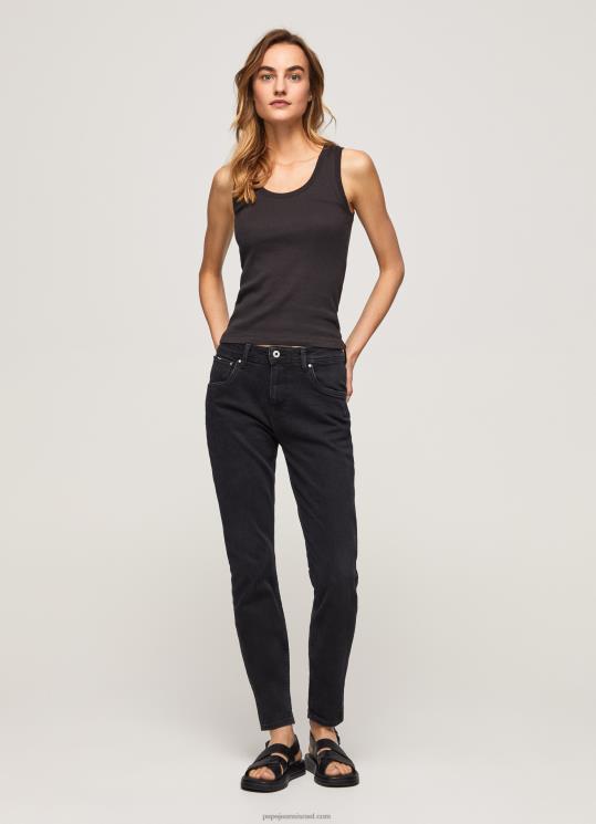 d7a0d7a9d799d79d_4n8xb92_pepe_jeans_d793d6b5d7a0d6b4d799d79d_d792d799d7a0d7a1_d7a1d792d795d79c_d791d792d796d7a8d794_d7a8d795d7a4.jpg נשים 4N8XB92 Pepe Jeans דֵנִים ג'ינס סגול בגזרה רופפת בגזרה גבוהה – תמונה 1