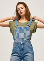 ⁦נשים 4N8XB98 Pepe Jeans דֵנִים אוברול ג'ינס מכותנה⁩ – תמונה ⁦3⁩