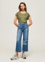 ⁦נשים 4N8XB98 Pepe Jeans דֵנִים אוברול ג'ינס מכותנה⁩ – תמונה ⁦5⁩